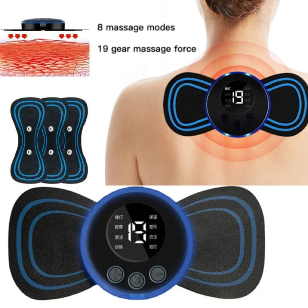 Original EMS Body Massager 3 Pad
