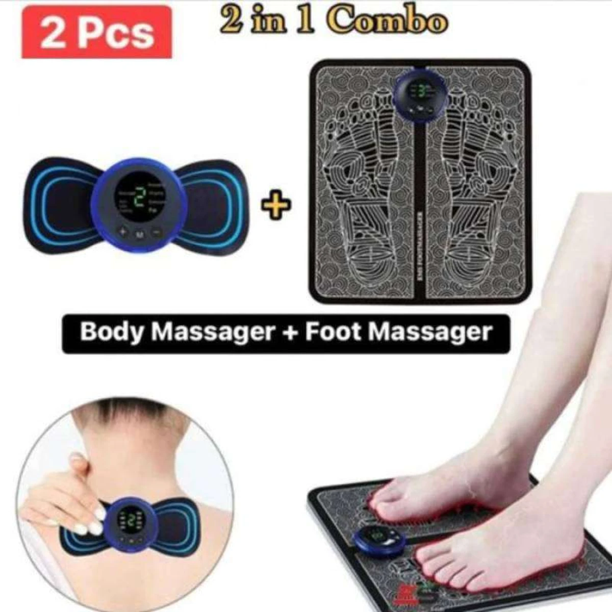 Body and Foot Massager combo package