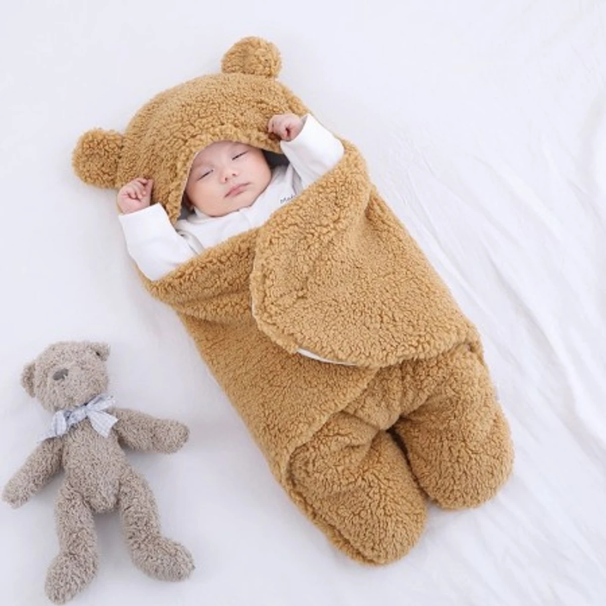 Cute Baby Blanket Brown ( Made In China )